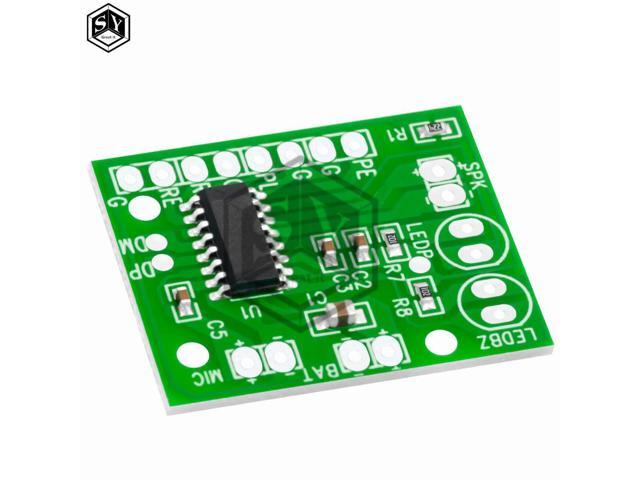 3v-4.5v DIY Solderable Audio Recording Module - 40s Loopable Playback with LED Indicator for diy