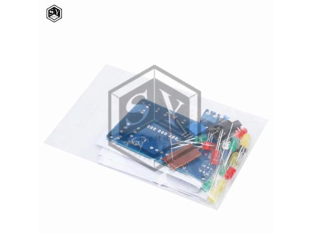 DC4.5-5V CD4060 SMT DIY Music LED Color Light Circuit Soldering Practice Module Bulk Soldering Learning Demo Kit