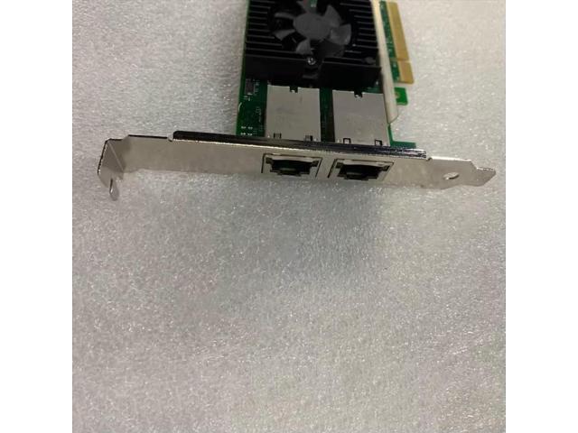 Dual port 10 Gigabit network card 3DFV8 K7H46 X540-T2