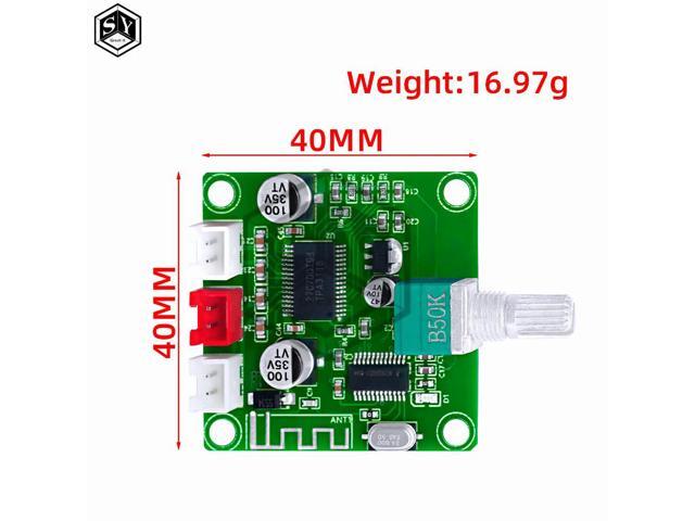 XH-A414 DC12-24V 5.0 Bluetooth digital amplifier board 50W+50W onboard TPA3118D2 amplifier chip 50K dual potentiometer
