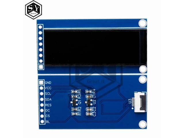 1.68 Inch TFT Display Module NV3007 Long Strip LCD Screen 142*148 Module LCD Full View SPI Color Screen For