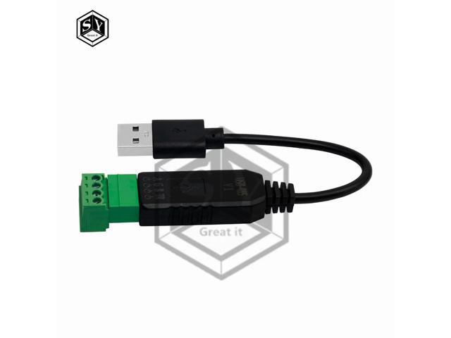 USB extension cable Interface settings Instrument serial port RS485 to USB converter connector board module