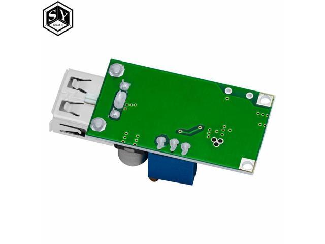 DC-DC Step-Up Voltage Converter Module (1 Piece) - 3V Input to 5V-9V 2A Output, USB Lithium Booster