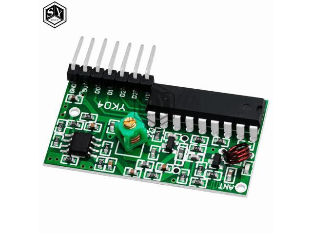1Set IC 2262/2272 4 Channel 315Mhz Key Remote Control Kits Receiver module For
