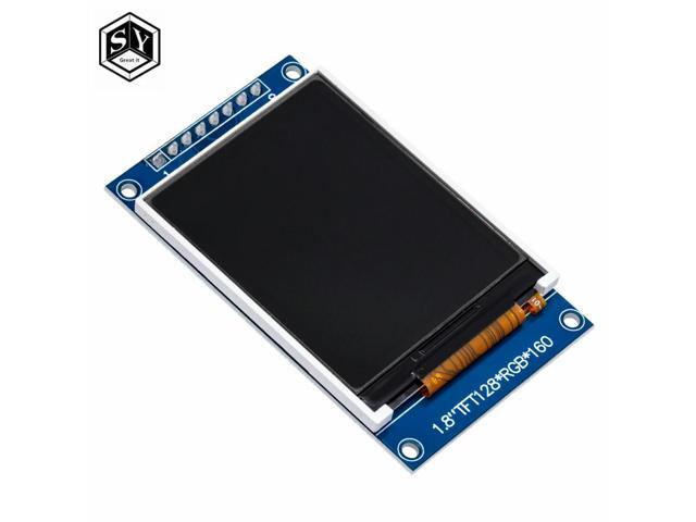 1.8 inch Full Color 128x160 SPI Full Color TFT LCD Display Module ST7735S 3.3V Replace OLED Power Supply for (blue board)