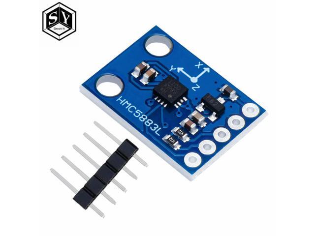 GY-273 HMC5883L 3-Axis Magnetometer (1PCS): 3V-5V Compatible Compass Sensor Module
