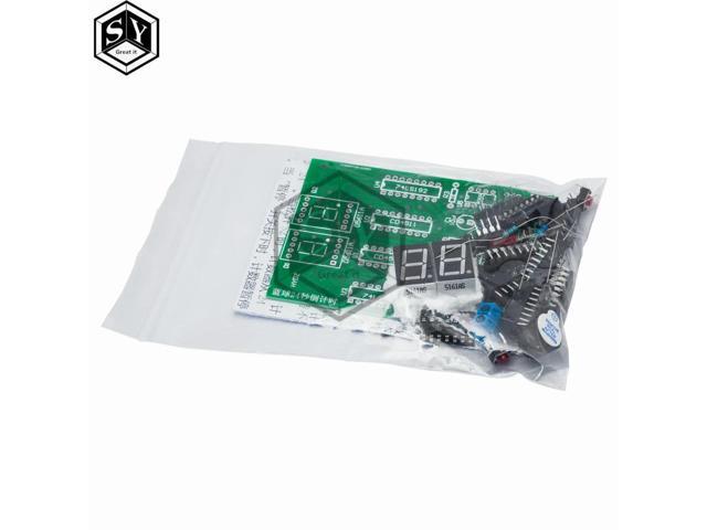 24-Second Basketball Shot Clock DIY Kit 2-Digit LED Countdown Timer with Sound Alarm for
