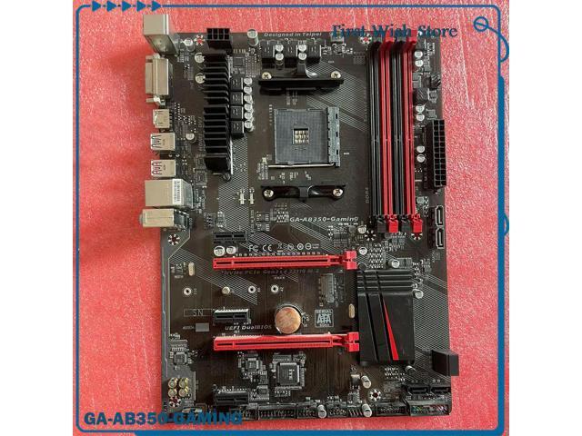 Motherboard ATX AM4 DDR4 PCIE3.0 6XSATA M.2 HDMI+DVI-D GA-AB350-GAMING