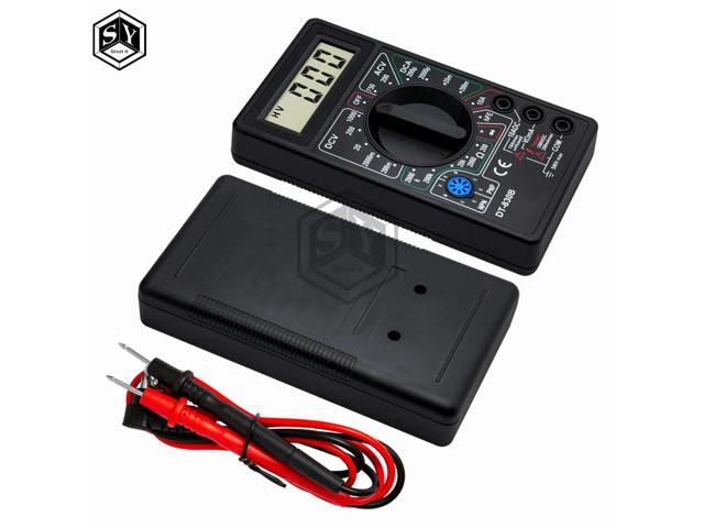 DT-830B Manual Ranging Multimeter (EGBO) - 1000V AC/750V DC Volt/Ohm/Amp Meter for DIY Hobbyists