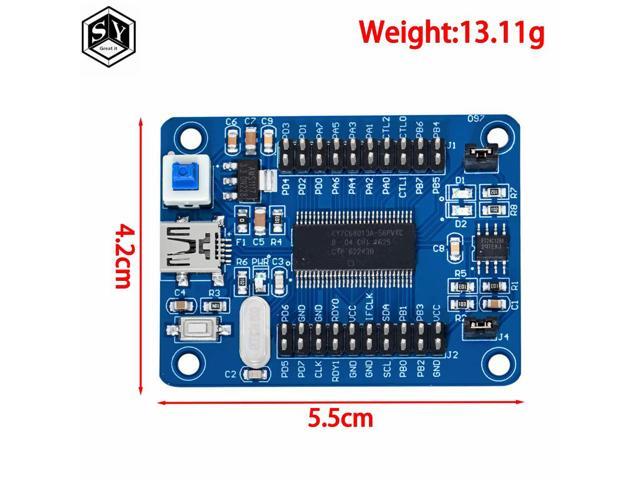 EZ-USB FX2LP CY7C68013A USB Core Board Development Board USB Logic Analyzer With I2C Serial SPI Interface Module Mini USB