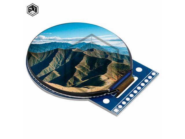 1.5-inch TFT LCD screen ST77916 small screen with a resolution of 360x360 pixels LCD round screen, QSPI color screen for