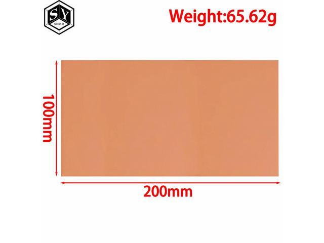 100x200x1.5mm FR4 Copper Clad Circuit Board 1PCS High-PCB Laminate