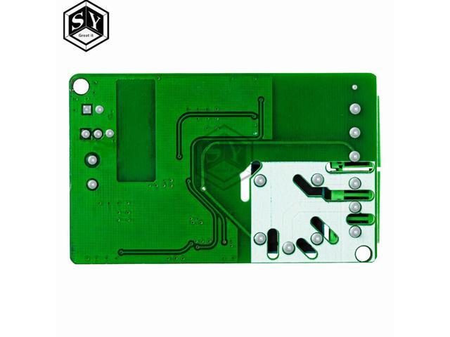 ESP8266 ESP-12F Relay Module (BS): 1-Channel, 10A DC 7-30V Overcurrent Protection with Control