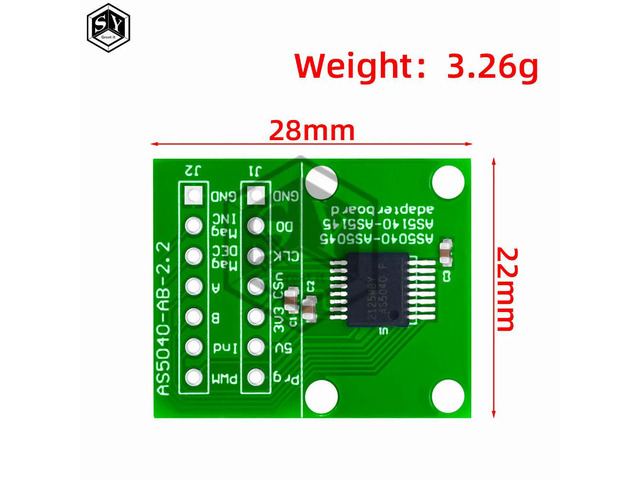 Programmable Non-Contact Magnetic Rotary Encoder (AS5040/AS5040-ASST) - Premium Alternative to Optical Encoders