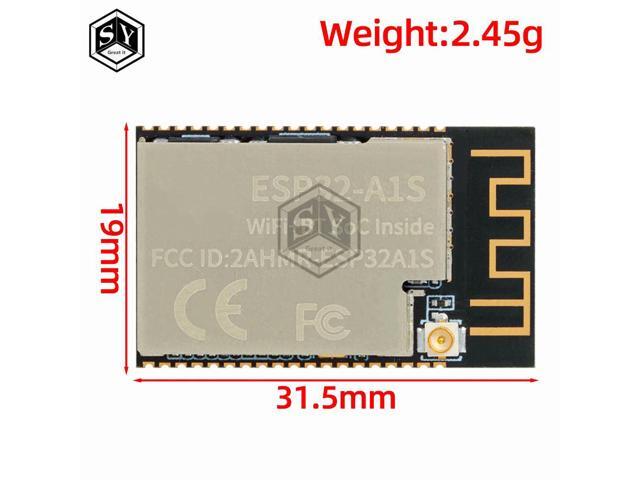 ESP32-A1S IoT Development Board Dual-Core + Bluetooth 4.2 Module (Serial-to-& Audio Support)