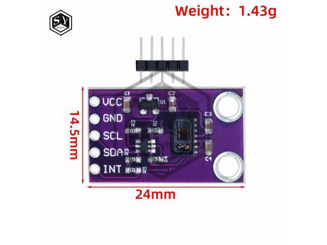 MCU-30105 MAX30105 Optical Sensor Module (DC 5V): Smoke Particle & Flame Detection For /STM32
