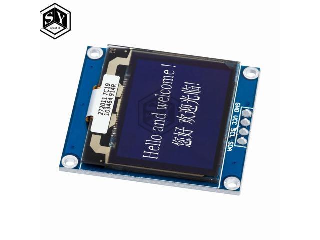 SSD1372 1.32' OLED Display 128x96 4-Pin I2C IIC White Screen Module for Projects