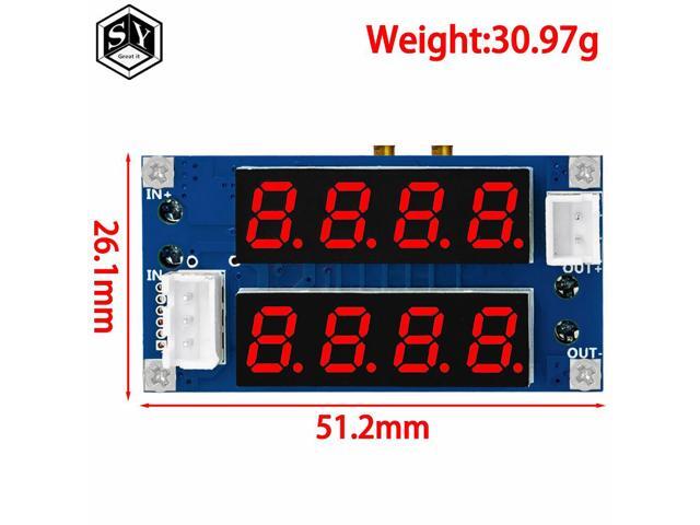 5A Adjustable Step-Down Module (XL4015): CC/CV Mode, LED Display & Voltmeter/Ammeter LED Charger Compatible