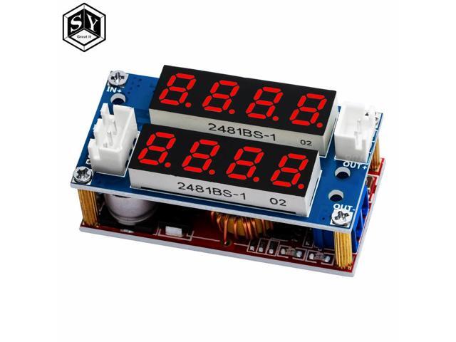 5A Adjustable Step-Down Module (XL4015): CC/CV Mode, LED Display & Voltmeter/Ammeter LED Charger Compatible