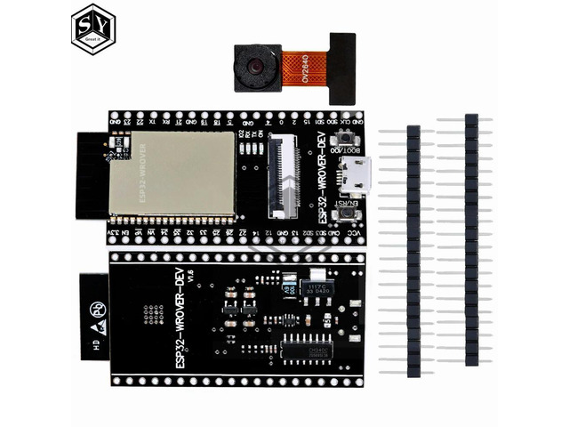ESP32-WR-OVER ESP32 CAM Camera Module OV2640 Wi-Fi Bluetooth Board for IDE C/Python