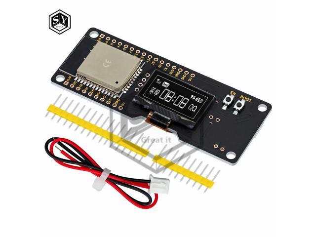 0.96 Inch OLED ESP32 Audio Spectrum Analyzer Development Board FFT Music Spectrum Display for DIY Electronics Projects