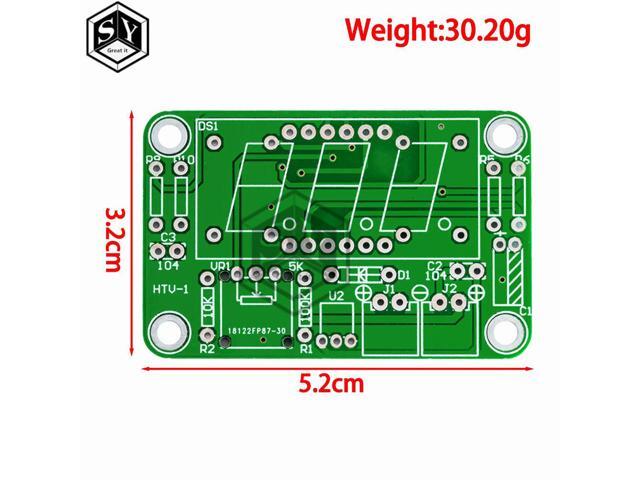 1 Set DC 3.5 ~ 25V VOT-8 DIY Voltmeter Kit Voltage Meter DIY Electronic Production Suite DIY KIT