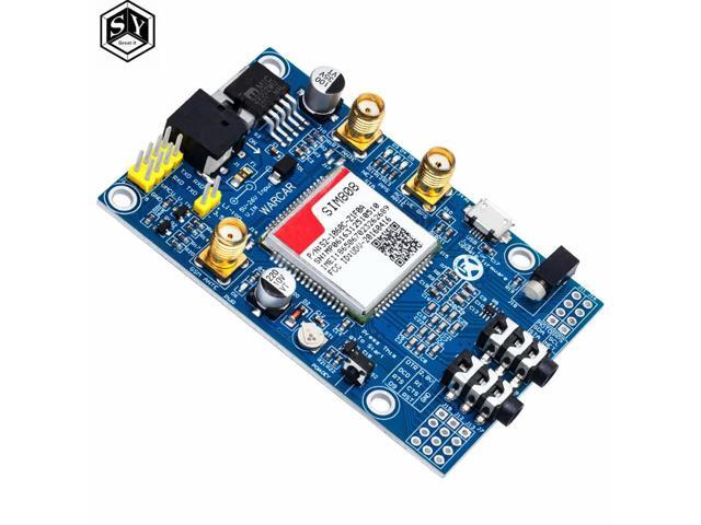 SIM808 instead of SIM908 module GSM GPRS GPS Development Board IPX SMA with GPS Antenna availe for Raspberry Pi for