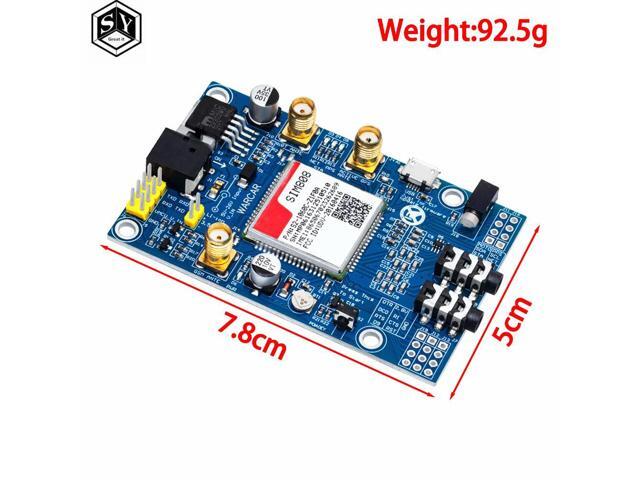 SIM808 instead of SIM908 module GSM GPRS GPS Development Board IPX SMA with GPS Antenna availe for Raspberry Pi for