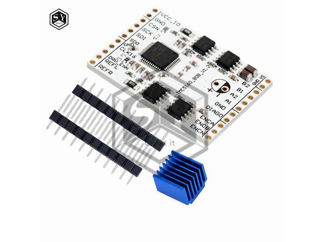 TMC5160TA-V1.0 BOB Stepper Driver Ultra-Quiet High-Power Driver with StealthChop & SpreadCycle for 3D Printers