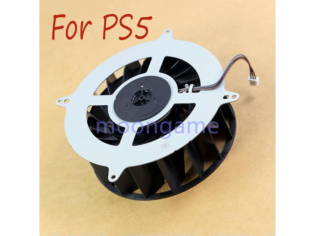 1pc Cooling Fan For PS5 Extreme Quiet 18 Blades Fan Repair Parts