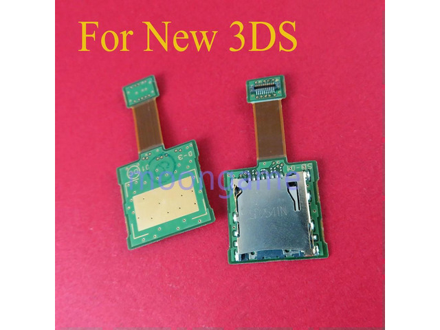 8pcs Replacement SD Card Slot Repair Part For 3DS