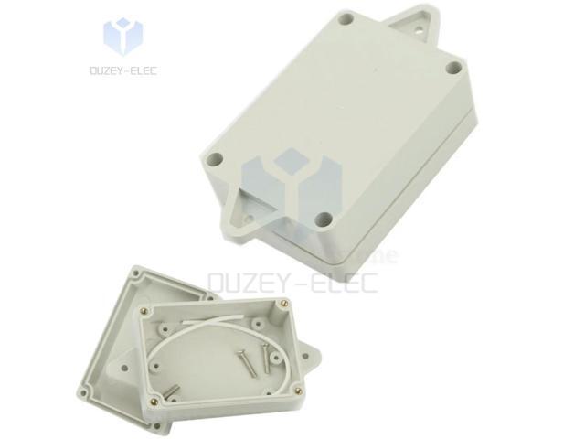 Waterproof Wire Junction Boxes Plastic Case Cover with Ear DIY Electronic Cable Project Box Enclosure Case 85x58x33mm