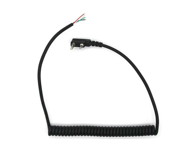 Speaker Mic Walkie Talkie Speaker Cable for Baofeng UV5R for Kenwood TK-240 Linton Hand Mic 70cm Tear Resistant