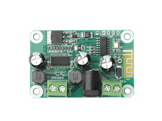 DC 9-25V Audio Amplifier Module TPA3110 Bluetooth Audio Amplifier 1 Channel 30W Support TWS Interconnection DIY Speaker
