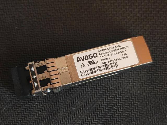AVAGO SFP 8G AFBR-57D9AMZ 8G 0.15KM-850NM SFP+ Multimode Optical Fiber /network adapter general purpose module
