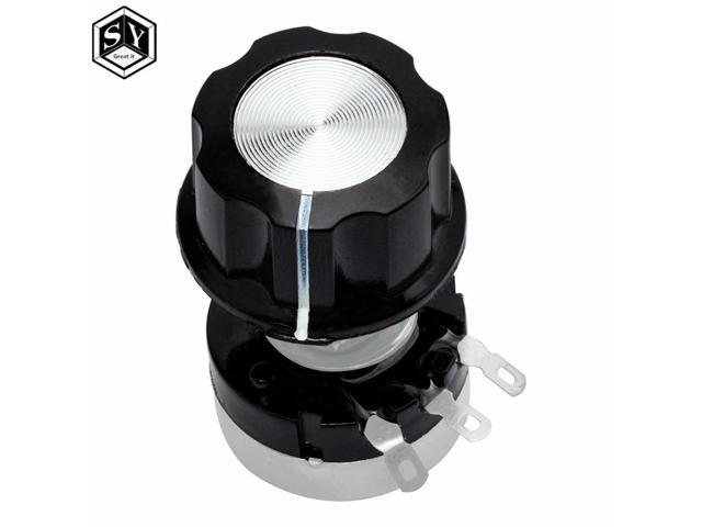 MF-A03 6.4mm Bakelite Potentiometer Knob - Compatible with RV24YN20S/WH118/WX050 Models