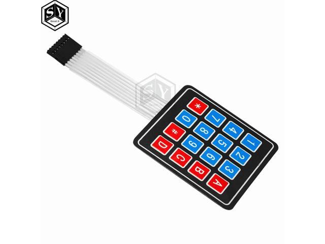 1PCS 16 Key 4 x 4 Membrane Switch Keypad 4x4 4*4 Matrix Array Matrix keyboard for car