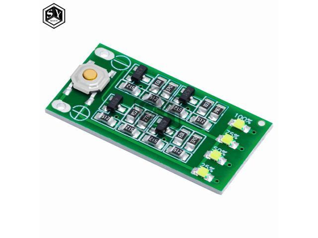 3S 11.1V 12V 12.6V Lithium Capacity Indicator Module Lipo Li-ion Power Level Display Board 3 strings 9-26V