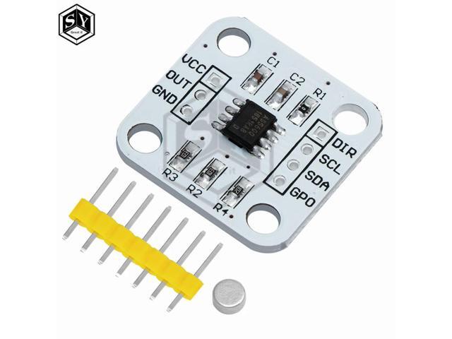 AS5600 magnetic encoder magnetic induction angle measurement sensor module 12bit high precision For aduino