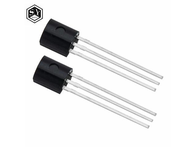 50PCS/LOT Transistors (25×2N5401 + 25×2N5551) TO-92 Package NPN/PNP Complementary Pair DIP Compatible