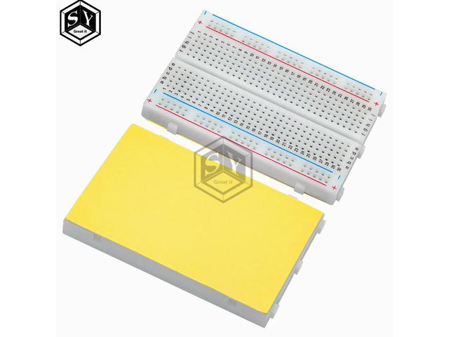 1PCS mini bread board / breadboard 8.5CM x 5.5CM 400 holes
