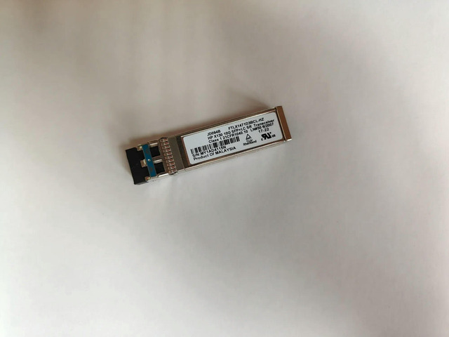 JD094B FTLX1471D3BCL-HZ 10GB Optical Switch X130 10G SFP+ LC LR 1310nm 10km SMF