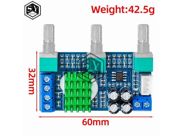 XH-M567 TPA3116D2 Dual-channel Stereo High Power Digital Audio Power Amplifier Board Audio Power Amplifier Board 80W*2