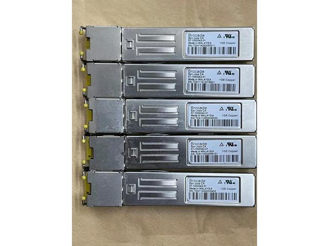 Brocade RJ45 fiber module sfp/57-1000042-01 1GE RJ45 sfp fiber switch/Brocade rj45 sfp fiber