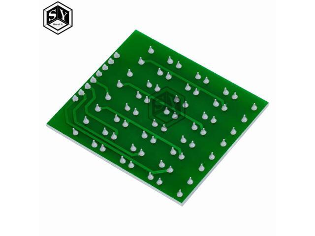 1PCS 8pin 4*4 4x4 Matrix 16 Keypad Keyboard Breadboard Module 16 Button Mcu for Diy Starter Kit