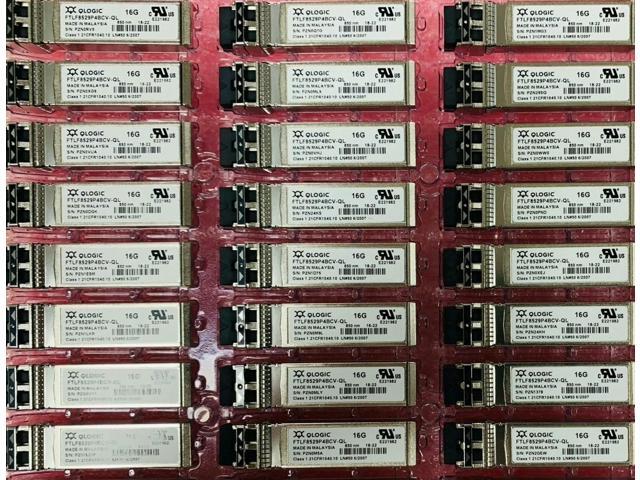 1PCS FTLF8529P4BCV-QL Qlogic Fiber Channel SFP 16G 16GB 850nm Qle2670 Qle2672 Qle2690 Qle2692 Fc Dual Port Hba SFP+ Module