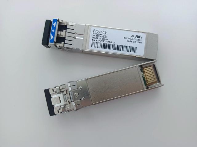 Optical switch SFP 10G 10km Brocade/57-0000076-01 LR 10G fiber Module/10G Single mode optical /brocade 10g sfp lr