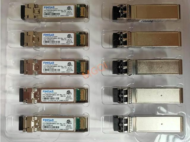 1PCS FINISAR Sfp 16G Module/FTLF8529P4BNV-E5 019078045/850nm 100m 16g SFP Adapter/16G SFP FC Dual Port HBA Module