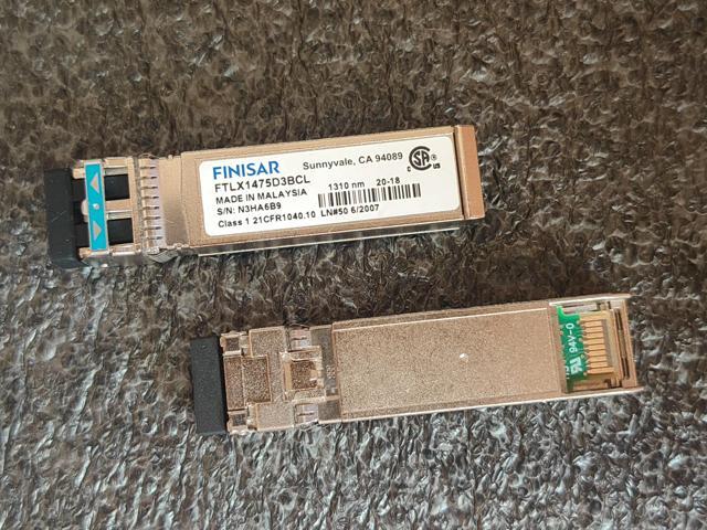 FTLX1475D3BCL/Finisar lc-lc 10G-1310nm-10km Single Mode Optical /Network Adapter Switch Optical Fiber Module
