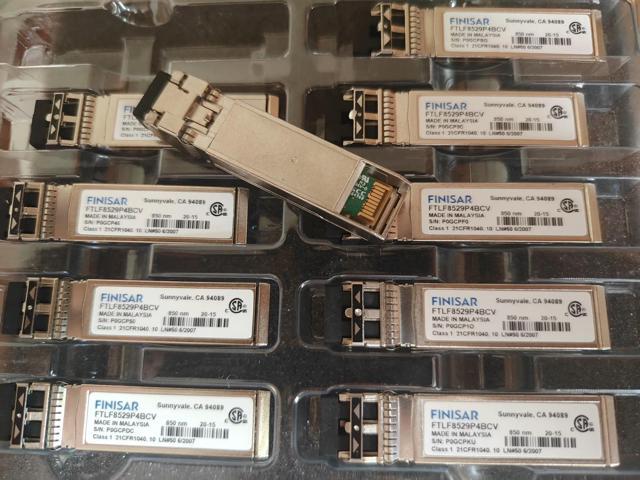 Finisar SFP 16g FTLF8529P4BCV Multimode 850nm SW Fiber Channel 16gb SFP Switch Optical Fiber Module